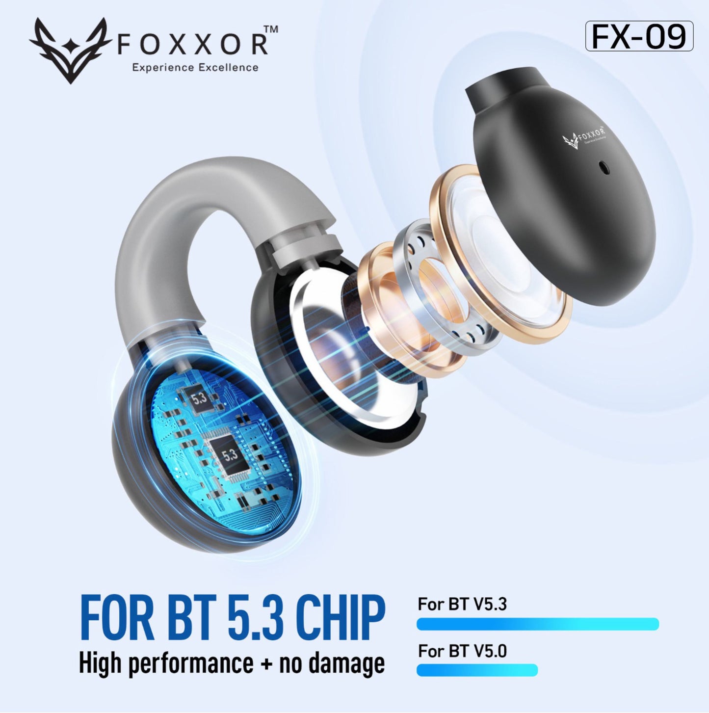 FX09 Open Earbuds - Crafted for Small to medium ears