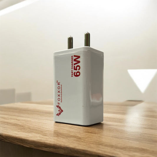 FX09 65W Turbo Fast Charger + Cable – Speed & Efficiency Combined