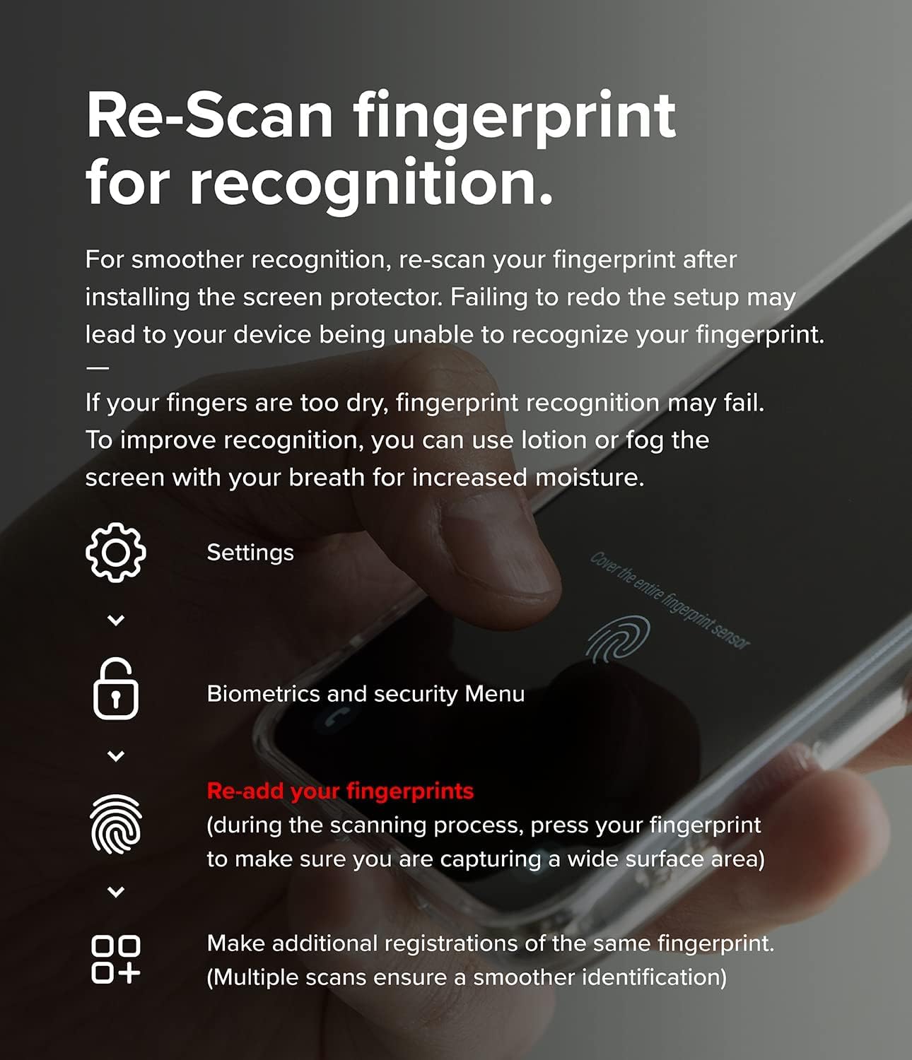 EZZY FIT Tempered Glass for samsung S24